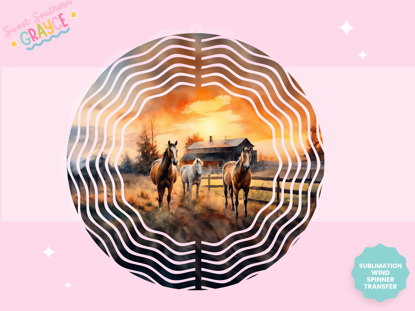 WIND SPINNER SUB TRANSFER - SUNSET HORSES