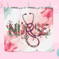 20oz SUBLIMATION TRANSFER - FLOWER NURSE