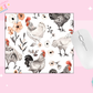 MOUSE PAD SUBLIMATION TRANSFER - CHICKENS