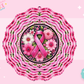 WIND SPINNER SUB TRANSFER - PINK RIBBON FLOWERS