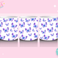 MUG SUBLIMATION TRANSFER - PURPLE BUTTERFLIES