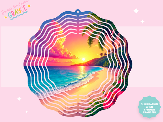 WIND SPINNER SUB TRANSFER - SUNRISE BEACH NEON