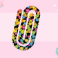 JUMBO PAPER CLIP SUB TRANSFER - RAINBOW SMILIES