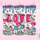 20oz SUBLIMATION TRANSFER - PUFFY LOVE