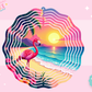 WIND SPINNER SUB TRANSFER - NEON FLAMINGO BEACH