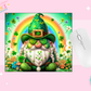 MOUSE PAD SUBLIMATION TRANSFER - LUCKY GNOME