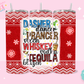 20oz SUBLIMATION TRANSFER - DASHER DANCER PRANCER