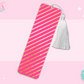 BOOKMARK SUBLIMATION TRANSFER - PINK STRIPES