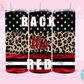 20oz SUBLIMATION TRANSFER - BACK THE RED