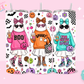 20oz SUBLIMATION TRANSFER- SPOOKY GHOSTIE CHICKS