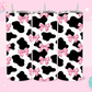 20oz SUBLIMATION TRANSFER- COW PRINT AND BOWS