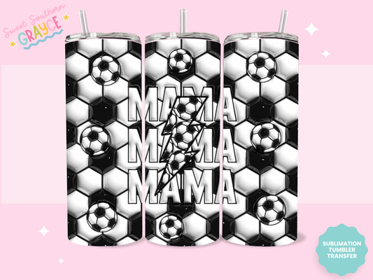 20oz SUBLIMATION TRANSFER - SOCCER MAMA