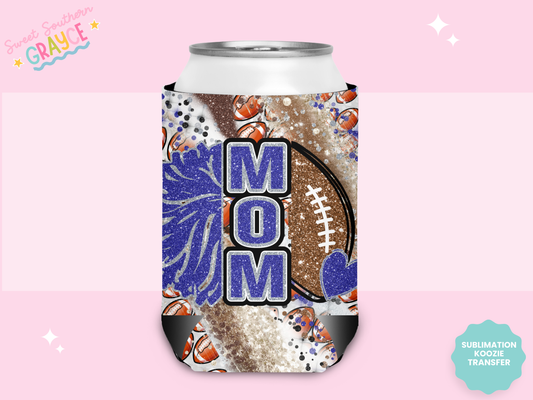 CAN KOOZIE SUB TRANSFER - FOOTBALL MOM