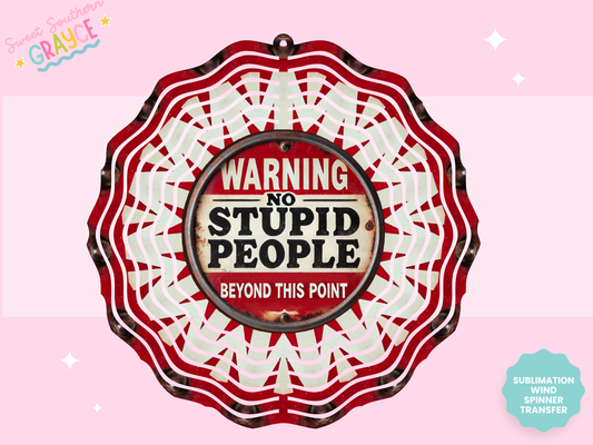 WIND SPINNER SUB TRANSFER - WARNING STUPID PEOPLE