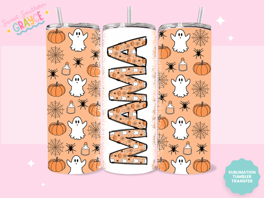 20oz SUBLIMATION TRANSFER - HALLOWEEN MAMA