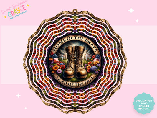 WIND SPINNER SUB TRANSFER - HOME OF THE BRAVE BOOTS