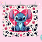 20oz SUBLIMATION TRANSFER - BLUE ALIEN VALENTINES