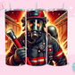 20oz SUBLIMATION TRANSFER - DRAMAMATIC FIREFIGHTER