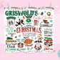 20oz SUBLIMATION TRANSFER - GRISWOLD CHRISTMAS