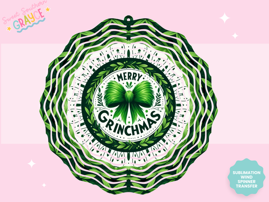 WIND SPINNER SUB TRANSFER - MERRY GRINCHMAS BOW