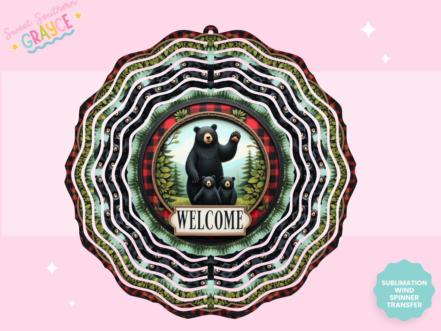 WIND SPINNER SUB TRANSFER - WELCOME BEAR