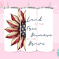 20oz SUBLIMATION TRANSFER - LAND OF THE FREE