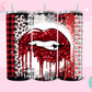 20oz SUBLIMATION TRANSFER - GLITTER LOVE LIPS