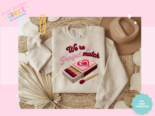 WE'RE A PERFECT MATCH