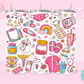 20oz SUBLIMATION TRANSFER- CUTE PINK NURSING THINGS