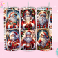 20oz SUBLIMATION TRANSFER - SANTA CARDS