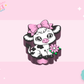3D STRAW TOPPER- CUTE SPRING HEIFER
