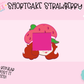 3D STICKY NOTE HOLDER- SHORTCAKE STRAWBERRY