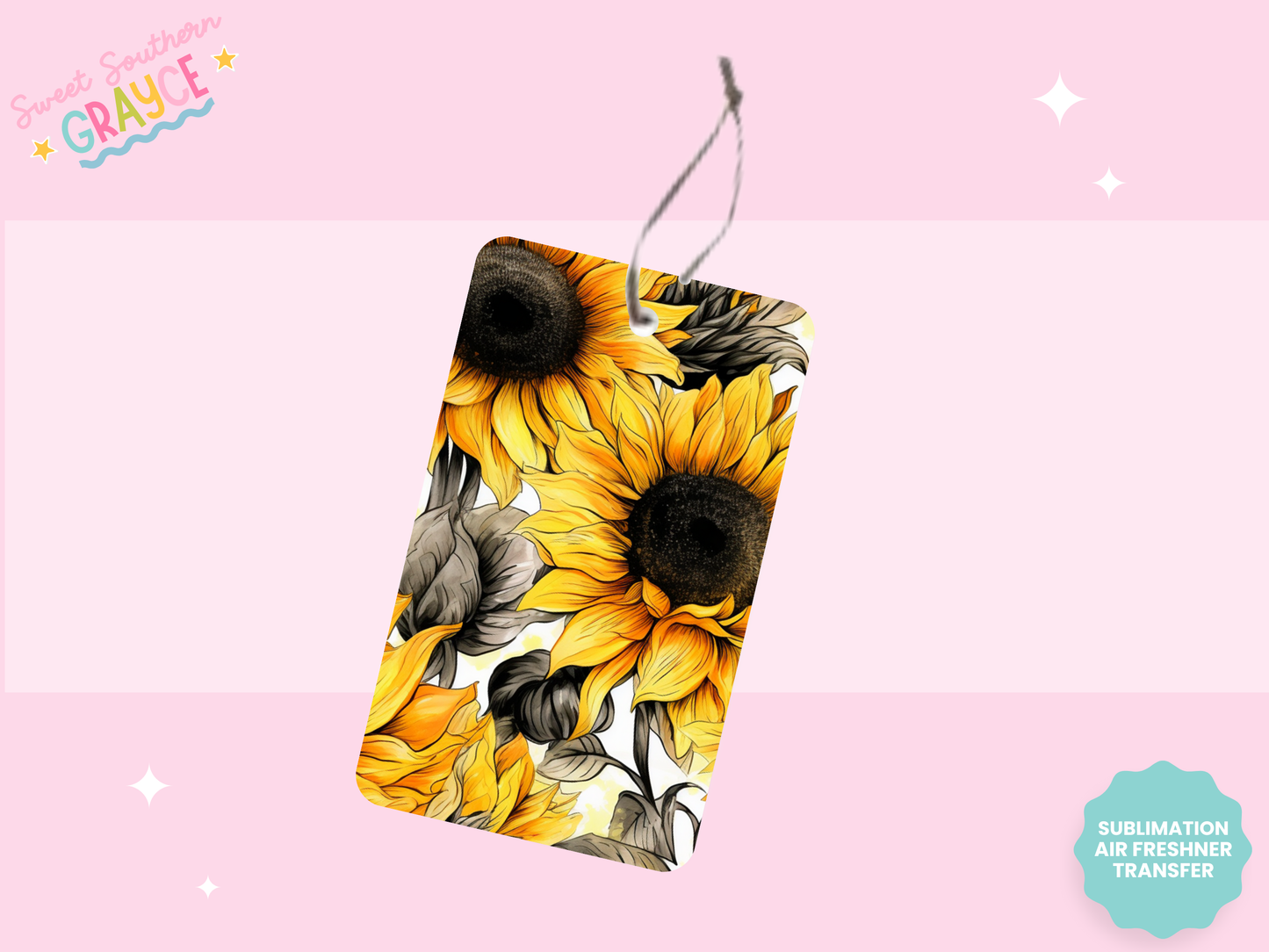 AIR FRESHIE SUB TRANSFER - SUNFLOWERS