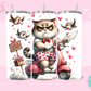 20oz SUBLIMATION TRANSFER - GRUMPY LOVE CAT