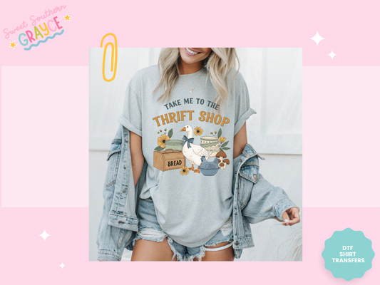 TAKE ME TO THE THRIFT SHOP