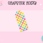 CHAPSTICK HOLDER- CUTE PATTERN