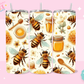 20oz SUBLIMATION TRANSFER- HONEY BEE