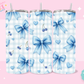 20oz SUBLIMATION TRANSFER- BLUE BOWS