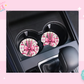 CAR COASTER SUBLIMATION TRANSFER - PINK PENCILS