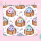 20oz SUBLIMATION TRANSFER- CUTE DUMPLINGS