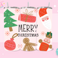 20oz SUBLIMATION TRANSFER - CUTE MERRY CHRISTMAS THINGS