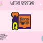 3D STICKY NOTE HOLDER- WITCH SISTERS