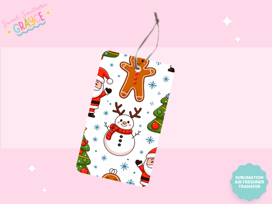 AIR FRESHIE SUB TRANSFER - CHRISTMAS THINGS