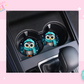 CAR COASTER SUBLIMATION TRANSFER - WINTER OWL