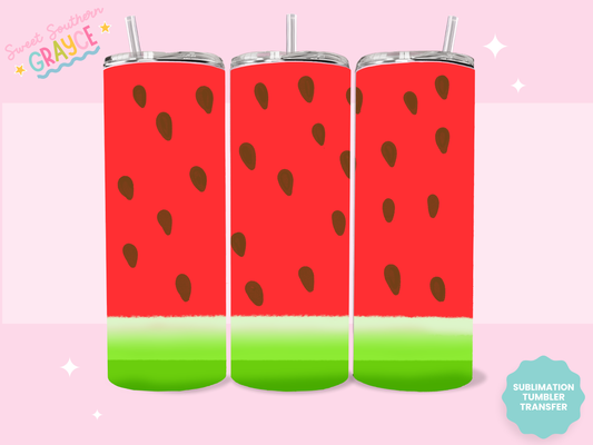 20oz SUBLIMATION TRANSFER - WATERMELON