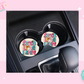 CAR COASTER SUBLIMATION TRANSFER - TEACH LOVE INSPIRE CUTE