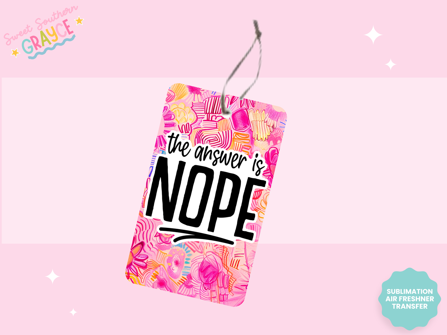 AIR FRESHIE SUB TRANSFER - THE ANSWER IS NOPE