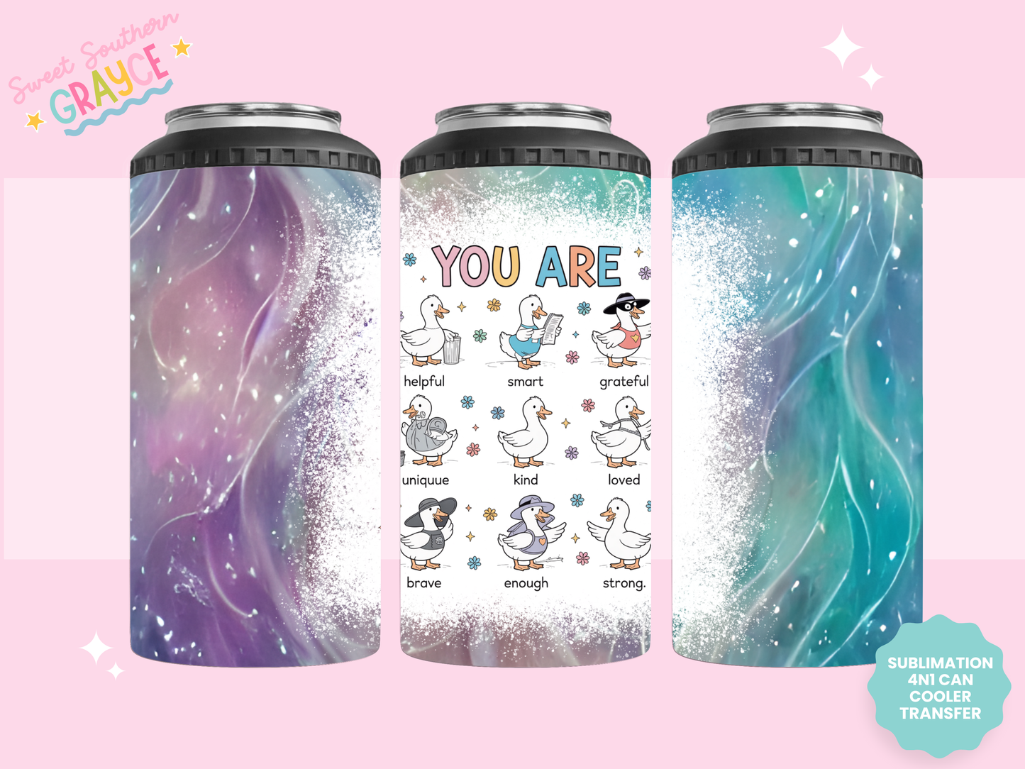 4n1 CAN COOLER TRANSFER- YOU ARE GOOSE