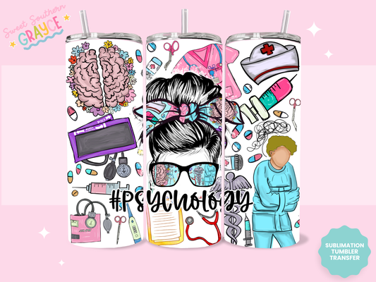 20oz SUBLIMATION TRANSFER - PSYCHOLOGY