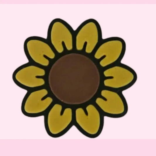 3D STRAW TOPPER- SUNFLOWER
